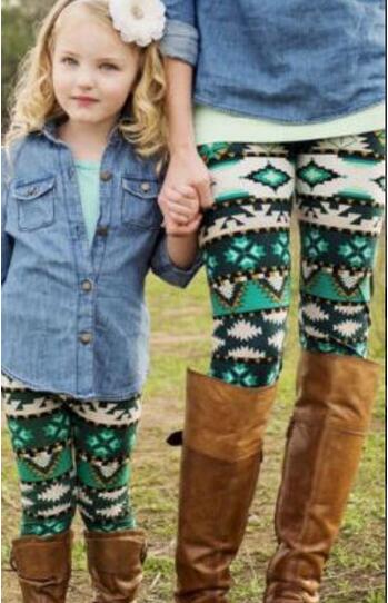 Digital-printed-parent-child-trousers-wholesale