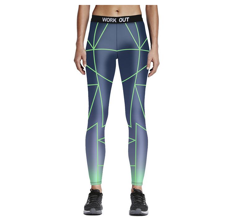 Digital-printing-sweatpants-cross-green-lines-leggings-wholesale