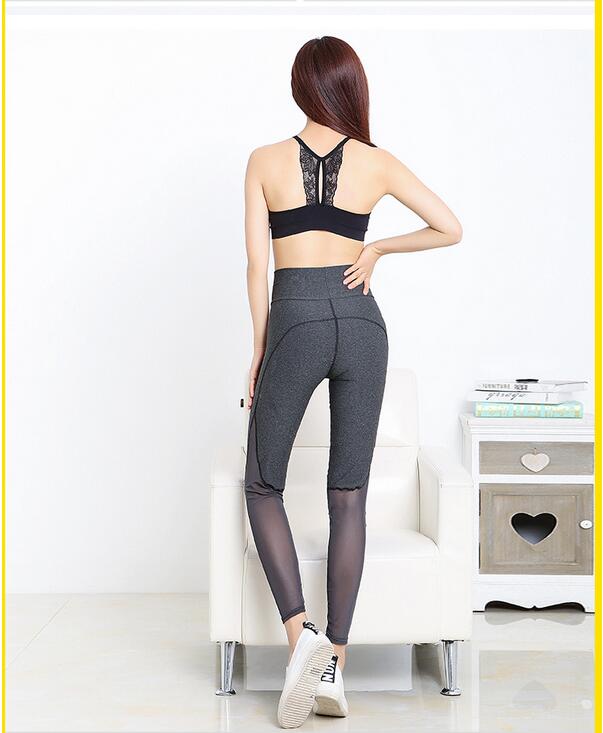 Double-Romesports-fitness-network-yarn-splicing-yoga-pants-wholesale