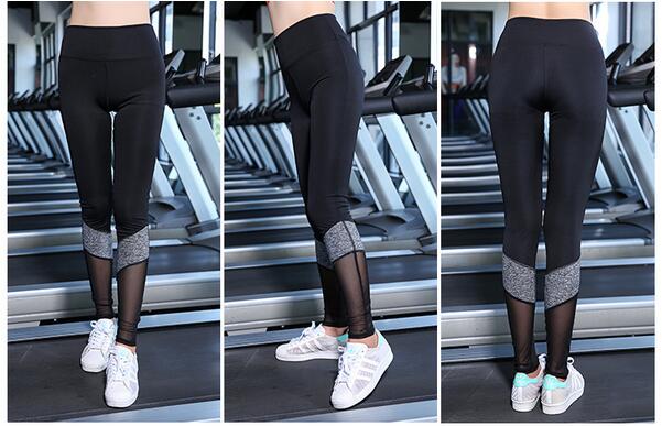 Double-color-stitching-quick-drying-yoga-sports-pants-wholesale