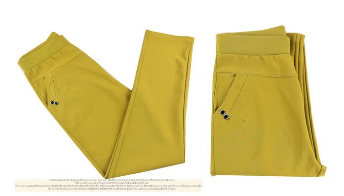 Elderly-female-waist-elastic-solid-color-pants-wholesale