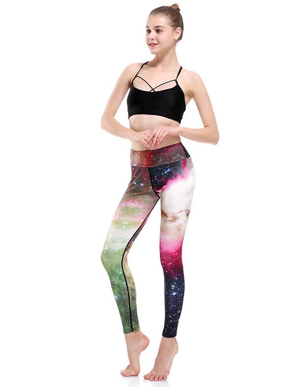 Female-beautiful-sky-sports-nine-points-yoga-pants-wholesale