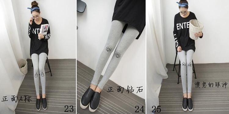 Female-cotton-battery-design-legging-wholesale
