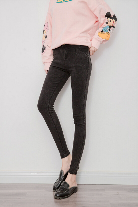 Female-cowboy-studs-zipper-foot-trousers-pencil-pants-wholesale