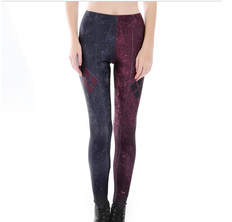 Female-diamond-square-printed-leggings-wholesale