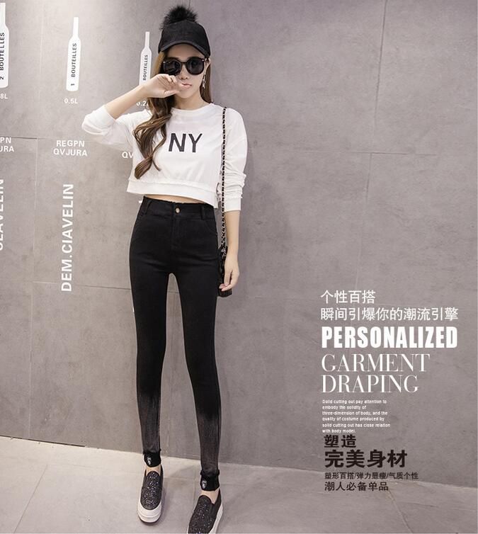 Female-gradient-feet-pencil-pants-wholesale