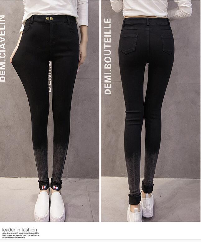 Female-gradient-feet-pencil-pants-wholesale