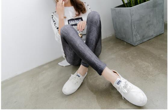 Female-outside-wear-thin-elastic-imitation-cowboy-leggings-wholesale