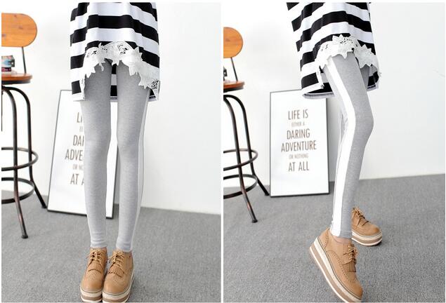 Female-side-white-feet-pants-nine-points-wholesale