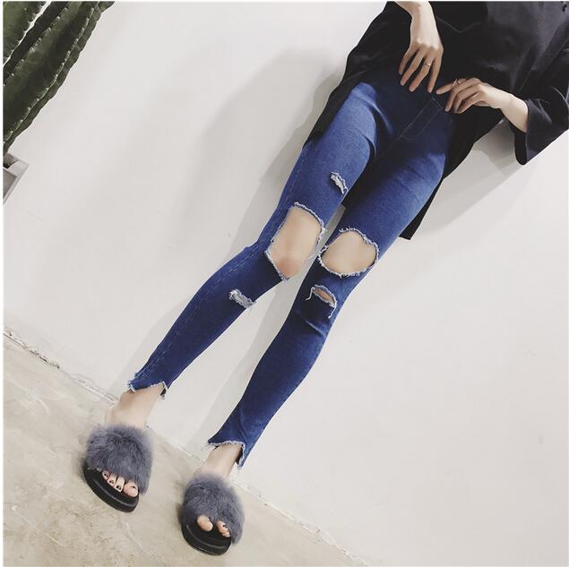 Female-thin-outer-wear-joker-show-thin-tight-pencil-pants-wholesale