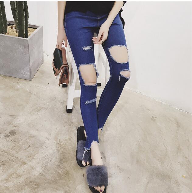 Female-thin-outer-wear-joker-show-thin-tight-pencil-pants-wholesale