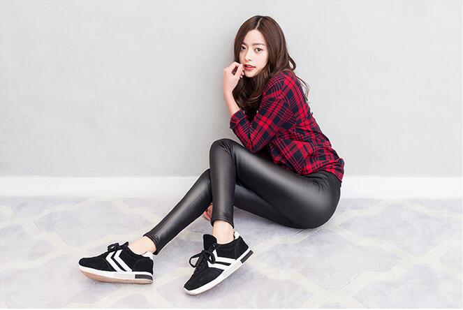 Imitation-leather-female-foot-outside-winter-warm-tight-pants-wholesale