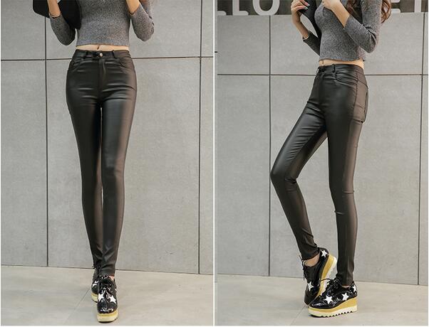 Joker-tall-waist-coating-leather-pants-wholesale