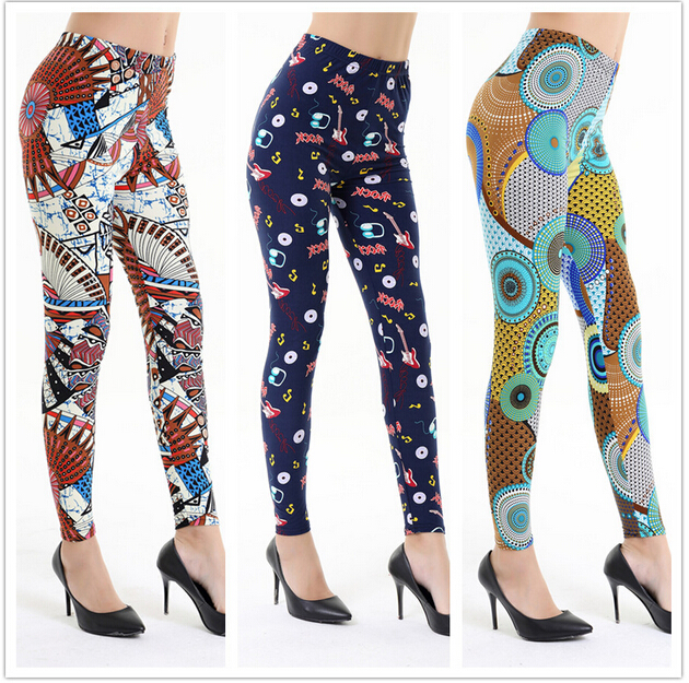 Music-symbols-printed-female-leggings