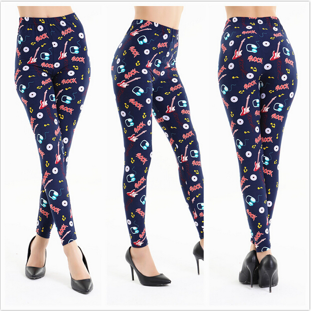 Music-symbols-printed-female-leggings