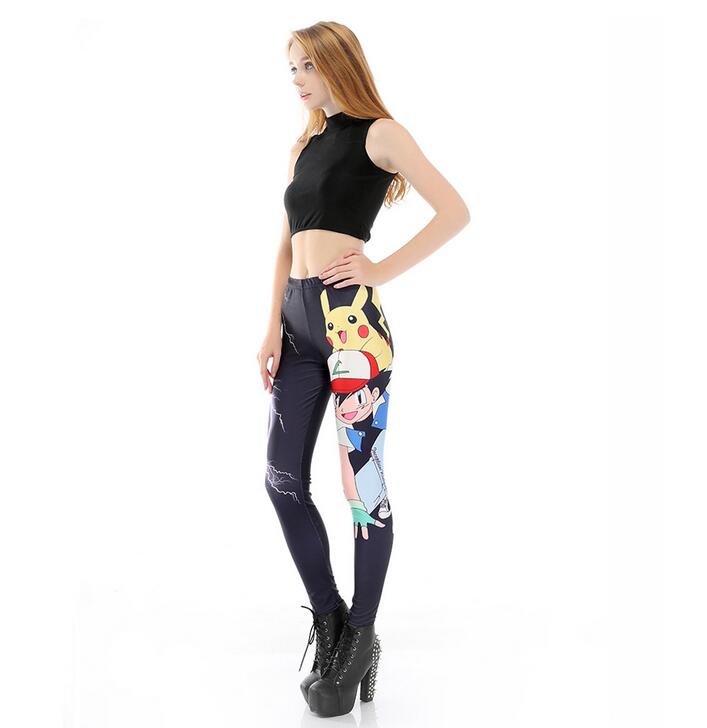 Pikachu-pokemon-digital-printing-pants-wholesale