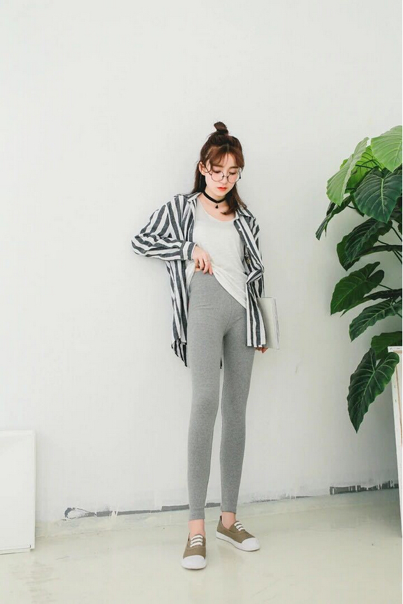 Pocket-small-scale-show-thin-cotton-leggings-wholesale