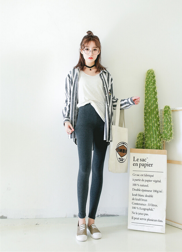 Pocket-small-scale-show-thin-cotton-leggings-wholesale