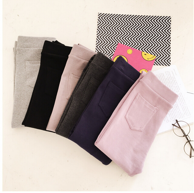 Pocket-small-scale-show-thin-cotton-leggings-wholesale