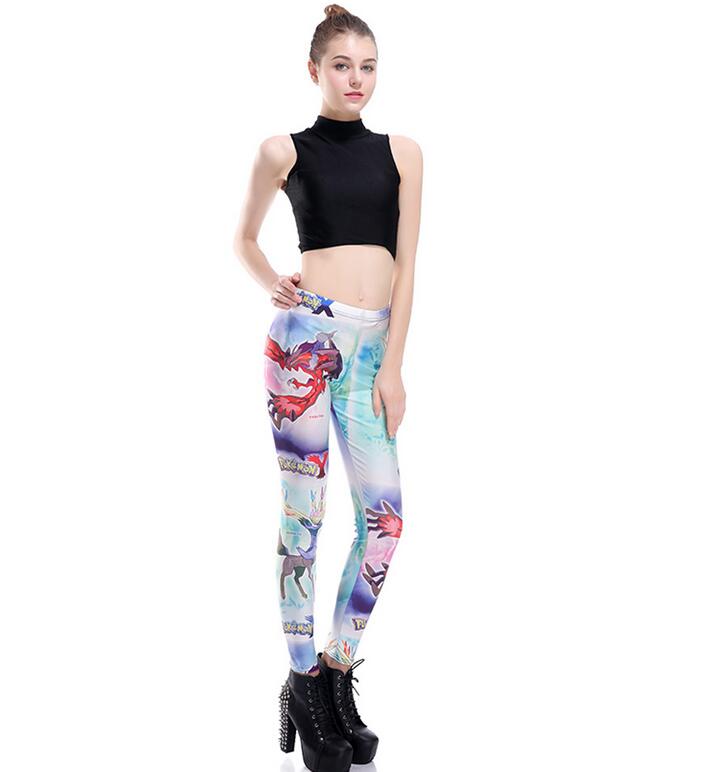 Pokemon-female-printed-pants-wholesale