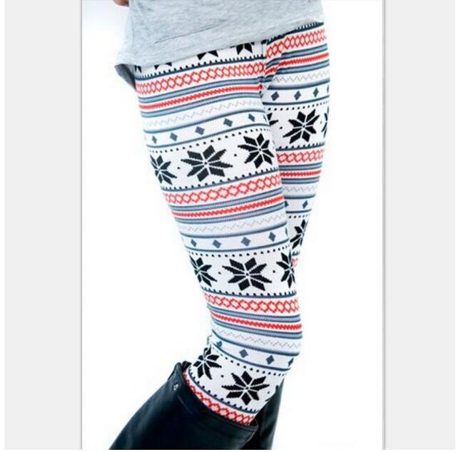 Printed-Christmas-alloween-stretch-tight-leggings