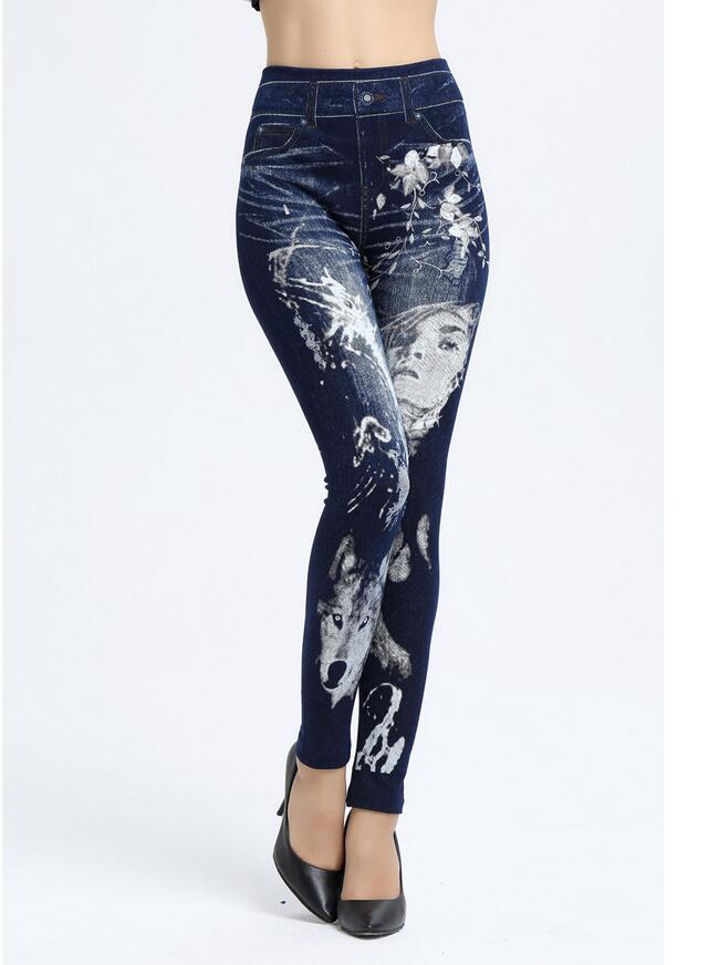 Printed-cotton-white-beauty-leggings-wholesale