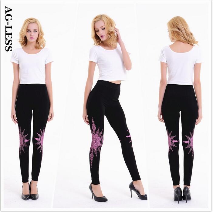 Printed-sun-female-cotton-leggings-wholesale