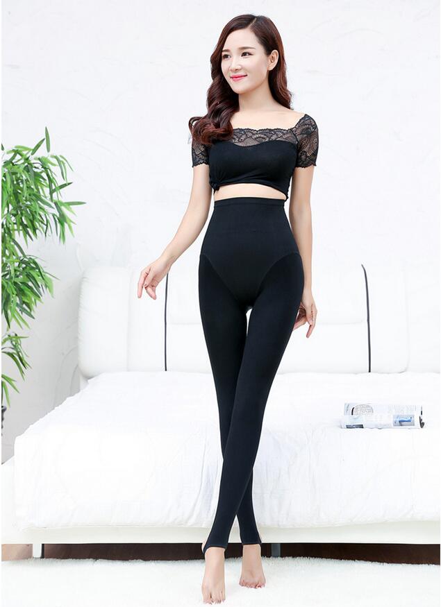 Show-thin-body-tall-waist-warm-render-sock-pants-wholesale