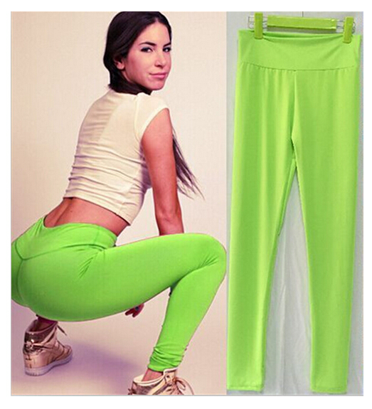 Spring-autumn-candy-color-sports-fitness-yoga-pants-wholesale