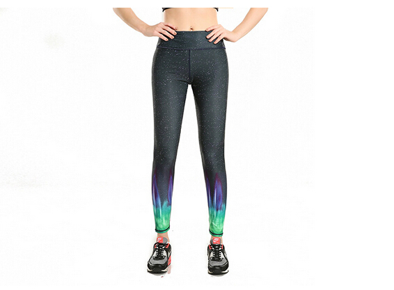 Star-fluorescent-green-shape-movement-yoga-pants-wholesale