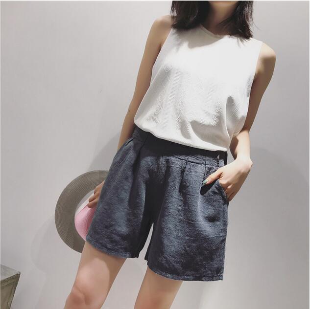 Summer-cotton-sport-broad-leg-baggy-shorts-pant-wholesale