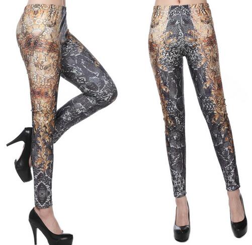 Vines-floral-print-nine-minute-trousers-wholesale