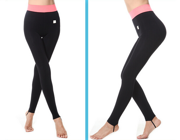 Yoga-velvet-thickening-kitten-pattern-tight-fitness-wear-leggings-wholesale