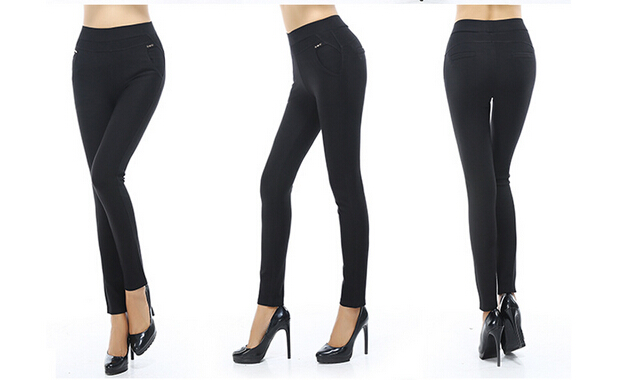 igh-elastic-foot-trousers-female-fashion-leisure-pencil-pants-wholesale