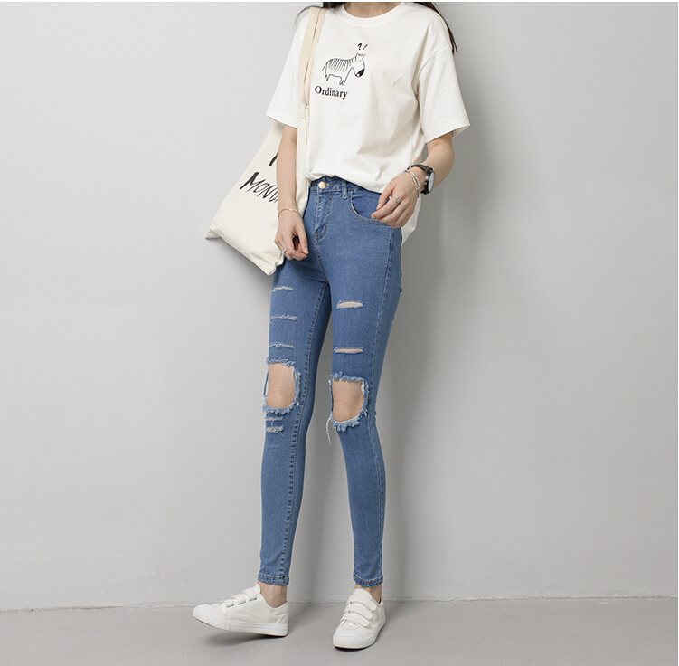 ole-female-pencil-thin-legpants-jean-pants-wholesale