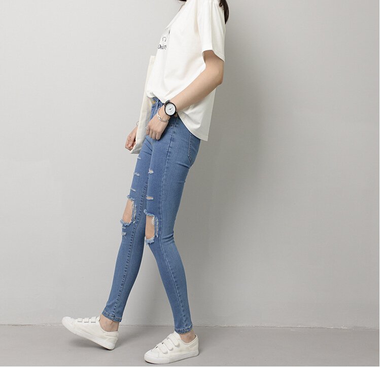 ole-female-pencil-thin-legpants-jean-pants-wholesale