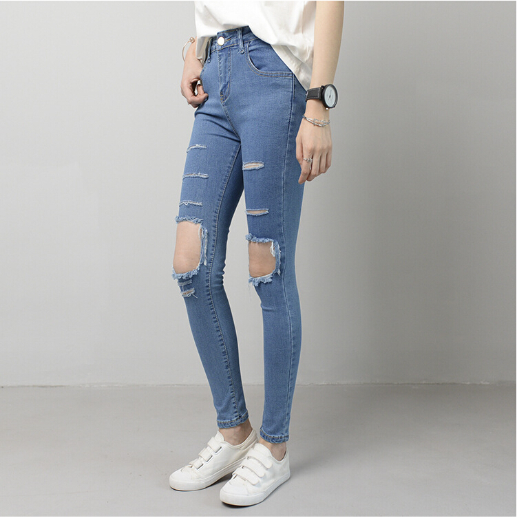 ole-female-pencil-thin-legpants-jean-pants-wholesale