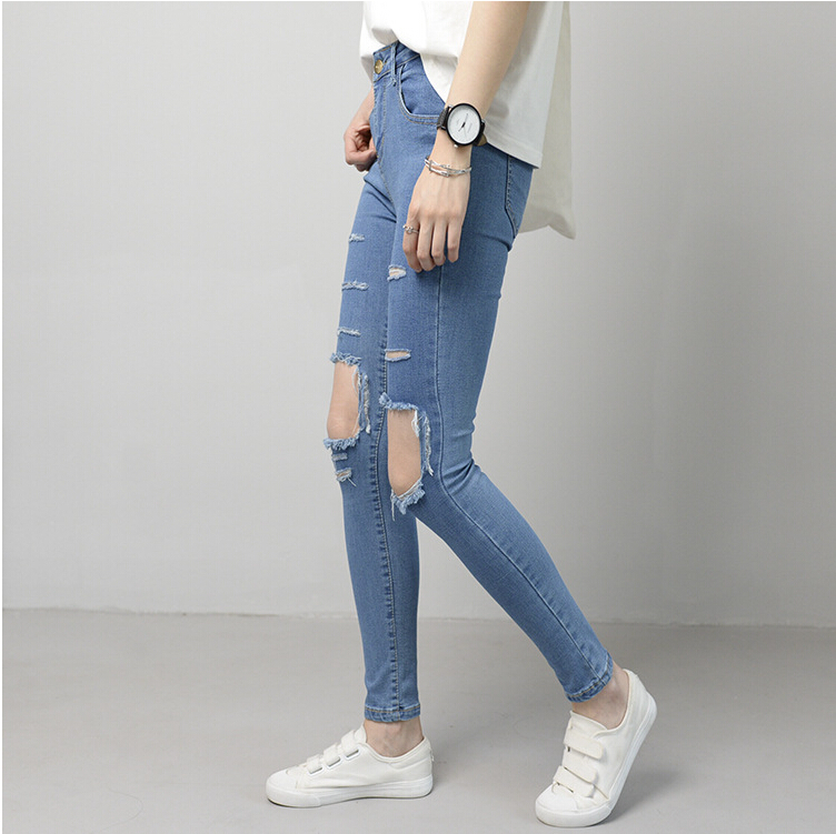 ole-female-pencil-thin-legpants-jean-pants-wholesale