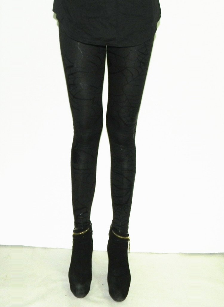 Animal-pattern-high-waisted-leggings