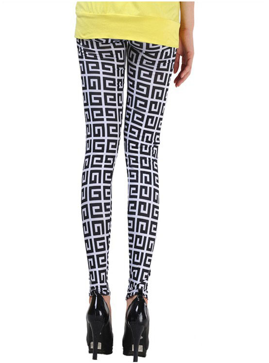 Black-and-white-back-type-stretch-leggings-wholesale