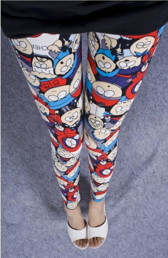 Cartoon-animals-sexy-milk-silk-leggings