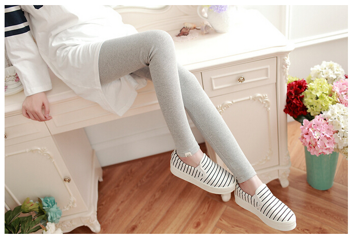 Cotton-thread-leggings-cat-pattern-thin-vertical-stripes-wholesale-pants