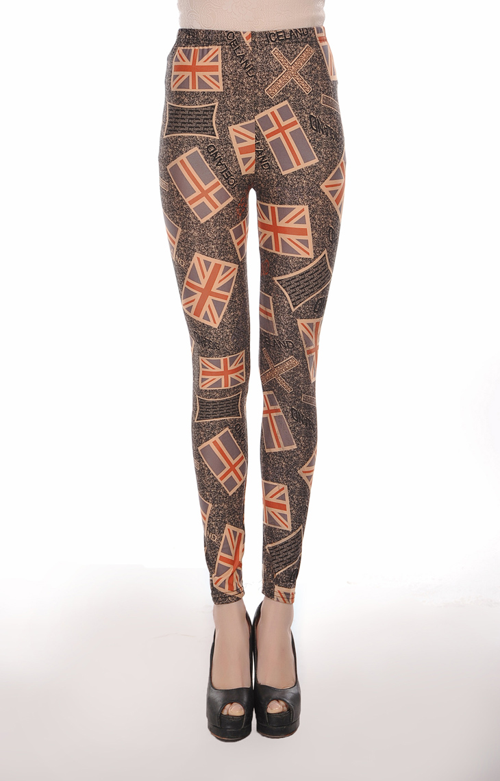 Cross-meter-word-printed-tights-leggings