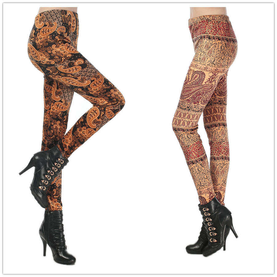 Factory-Wholesale-Large-Paisley-Printed-Leggings