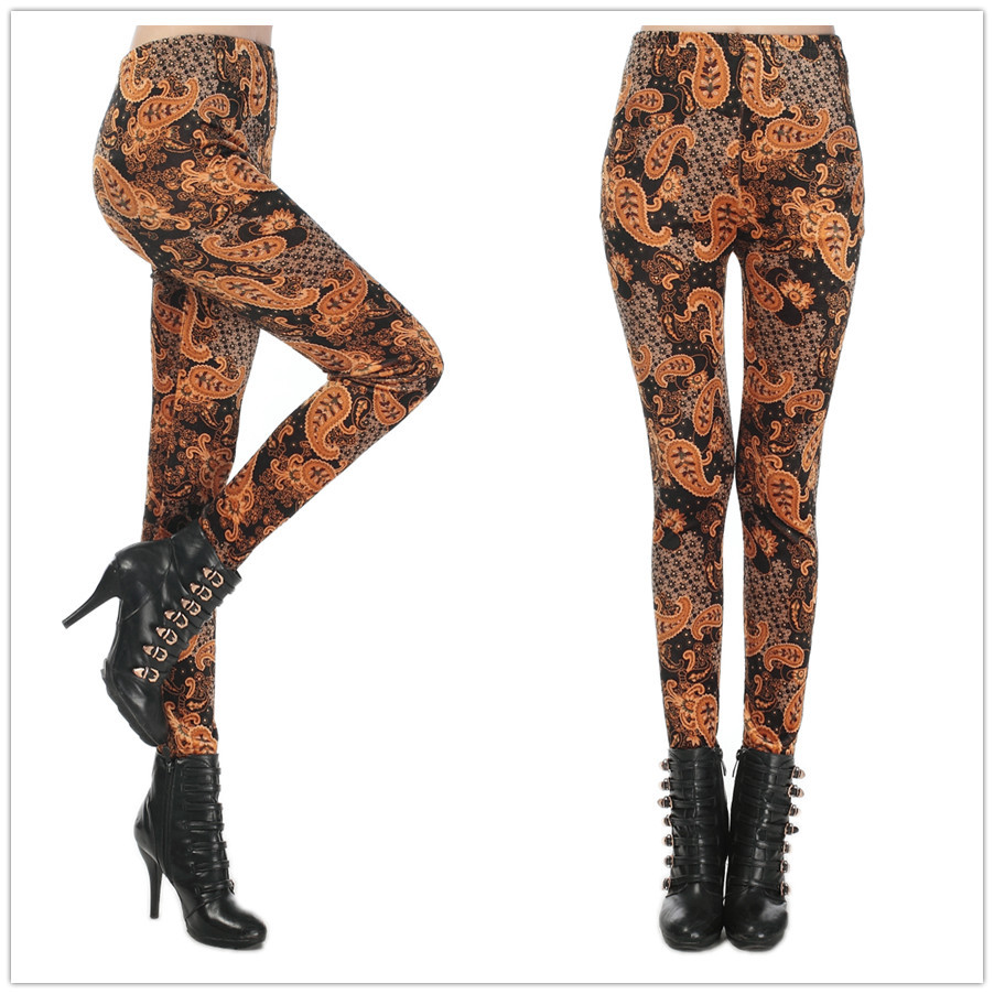 Factory-Wholesale-Large-Paisley-Printed-Leggings