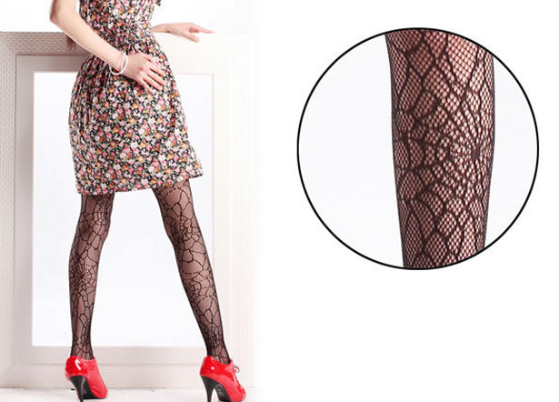 Fashion-jacquard-stockings-cobwebs-stores-Leggings