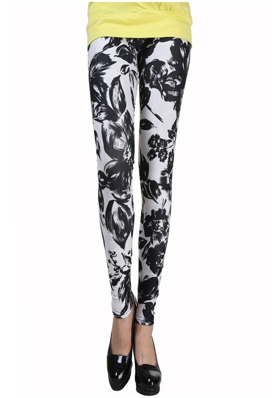 Graffiti-ink-ladies-leggings-wholesale