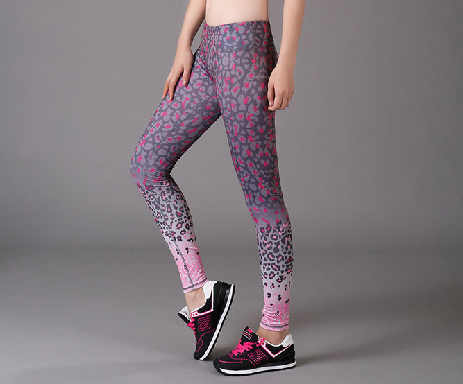 Leopard-print-sports-leggings