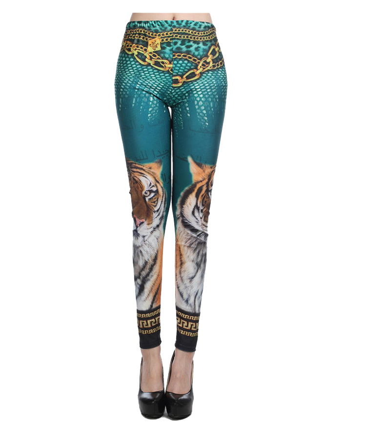 Symmetrical-animal-prints-leggings-tights