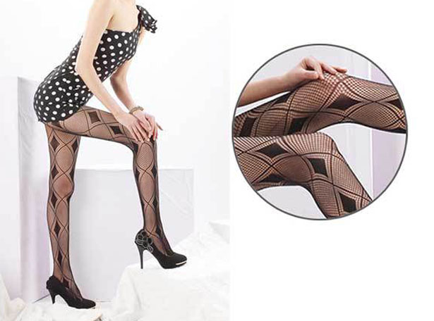Velvet-jacquard-stockings-French-stores-Leggings